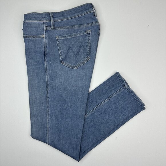 Mother Denim Women’s Rascal Ankle Be Good To Me Designer Jeans W28-30.25/L27.75 - Picture 3 of 15